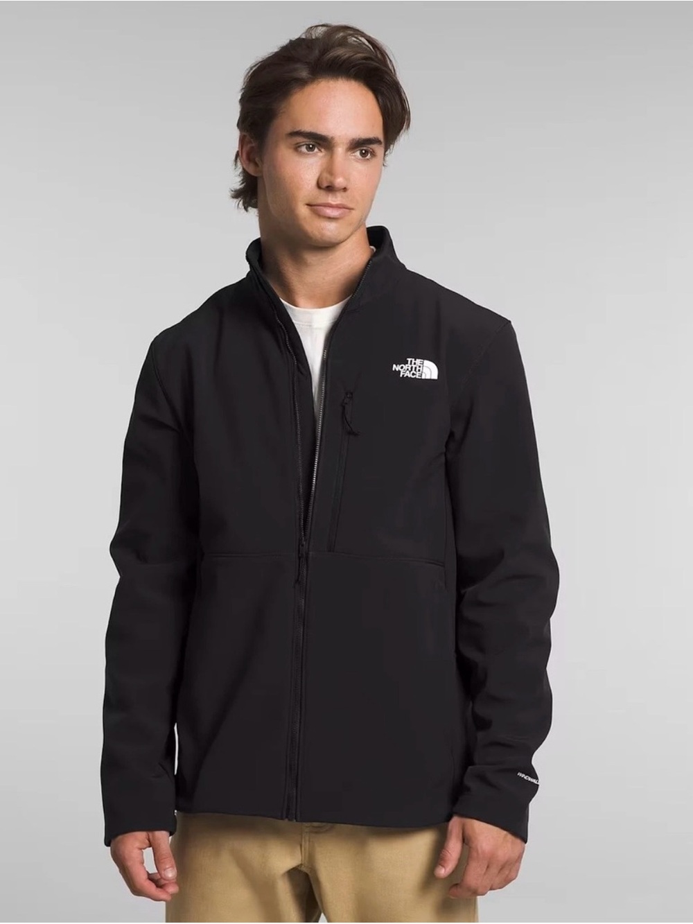 The North Face Apex Bionic Jacket Men's L Black WindWall